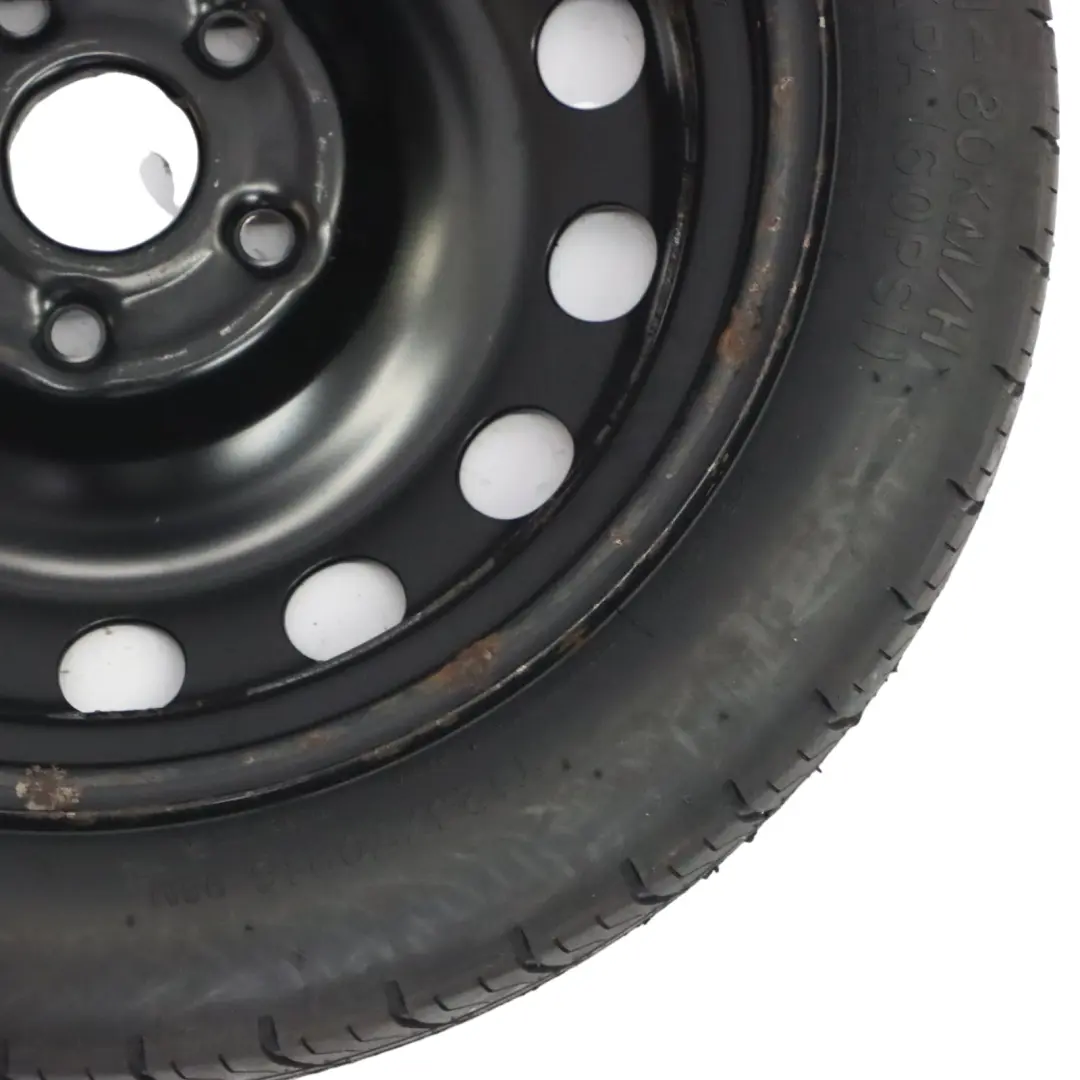 Mk5 1K Steel Spare Wheel R16 Tyre Hankook 125/70 to Volkswagen Golf with Part number 5K0601011AB Volkswagen Golf Mk5 1K Steel Spare Wheel R16 Tyre Hankook 125/70 - SKU 5K0601011AB - Part number 5K0601011AB