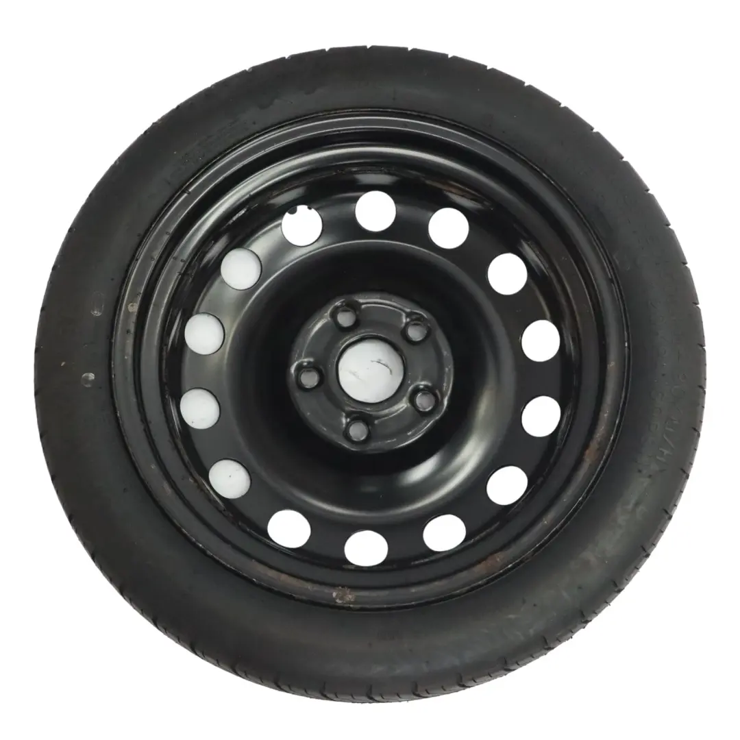 Mk5 1K Ruota Scorta Acciaio R16 Pneumatico 125/70 per Volkswagen Golf con numero di parte 5K0601011AB Volkswagen Golf Mk5 1K Ruota Scorta Acciaio R16 Pneumatico 125/70 - SKU 5K0601011AB - Numero di parte 5K0601011AB