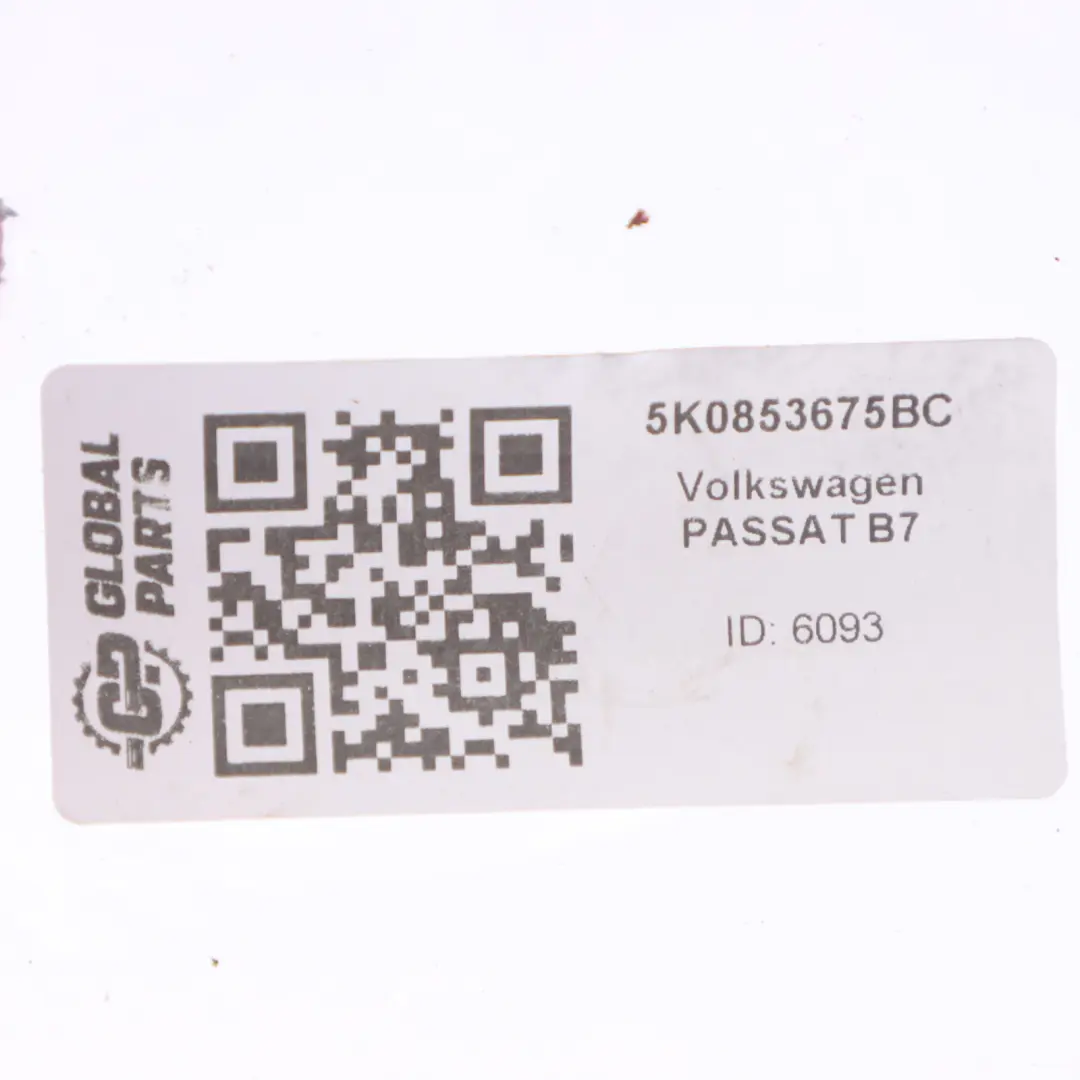 Volkswagen Passat B7 Trunk Emblem Rear Boot Lid Tailgate Logo Badge - SKU 5K0853675BC - Part number 5K0853675BC