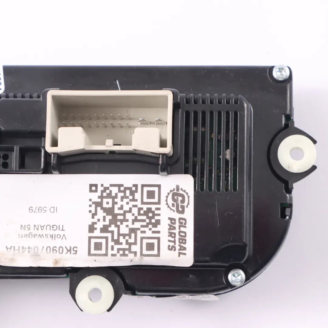 Volkswagen Tiguan 5N Panel Aire Acondicionado Interruptor Climático - SKU 5K0907044HA - Número de pieza 5K0907044HA