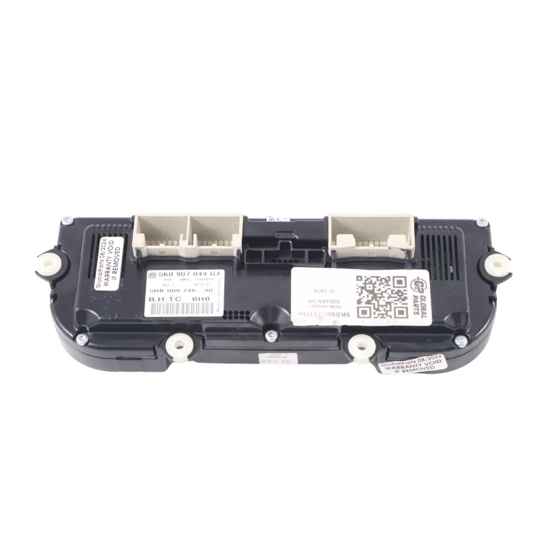 Volkswagen Tiguan 5N Aria Condizionata Interruttore Climatizzatore - SKU 5K0907044HA - Numero di parte 5K0907044HA