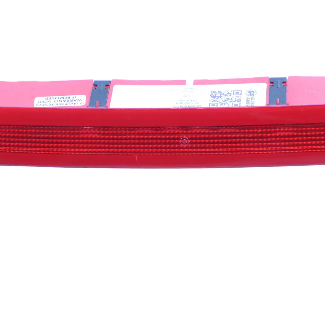 5G Tailgate Boot Rear Third Brake Light Stop Lamp to Volkswagen Golf with Part number 5K0945087D Volkswagen Golf 5G Tailgate Boot Rear Third Brake Light Stop Lamp - SKU 5K0945087D - Part number 5K0945087D