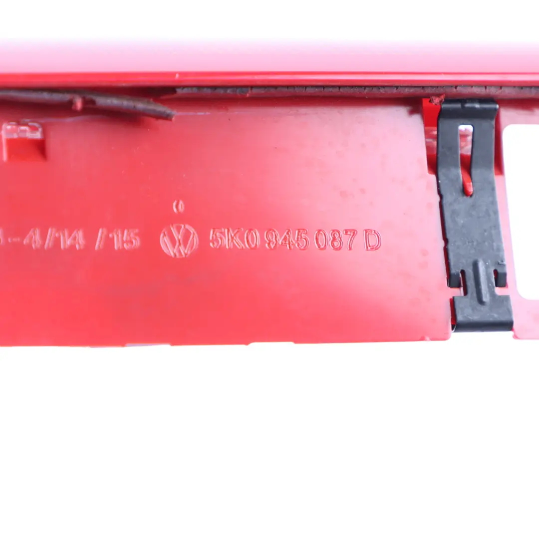 5G Tailgate Boot Rear Third Brake Light Stop Lamp to Volkswagen Golf with Part number 5K0945087D Volkswagen Golf 5G Tailgate Boot Rear Third Brake Light Stop Lamp - SKU 5K0945087D - Part number 5K0945087D