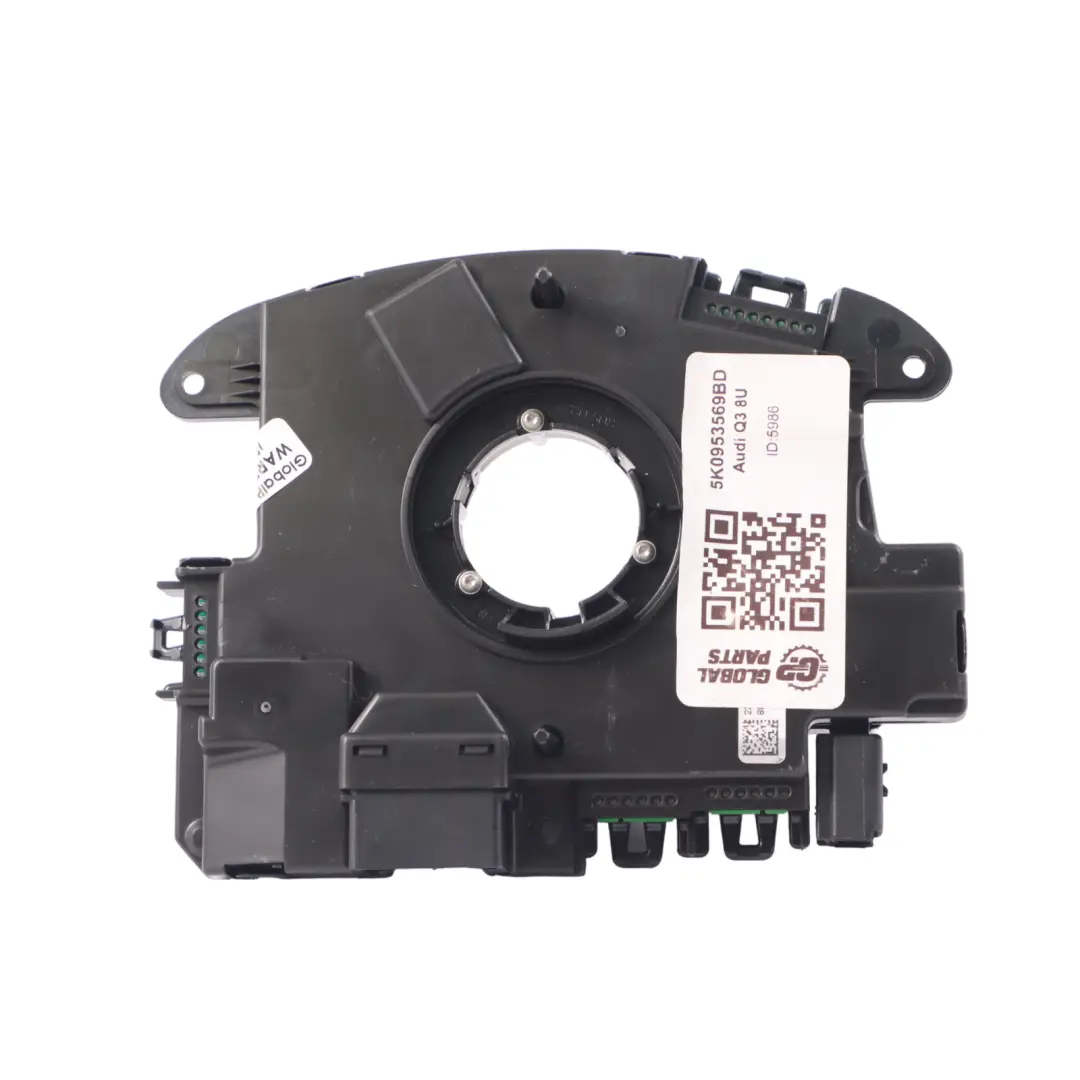 Anello Volante Orologio Slip Squib Unità per Audi Q3 8U con numero di parte 5K0953569BD Audi Q3 8U Anello Volante Orologio Slip Squib Unità - SKU 5K0953569BD - Numero di parte 5K0953569BD