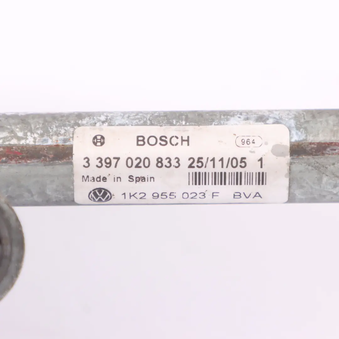 1K Front Window Wiper Motor Assembly to Volkswagen Golf with Part number 5K2955601 Volkswagen Golf 1K Front Window Wiper Motor Assembly - SKU 5K2955601 - Part number 5K2955601