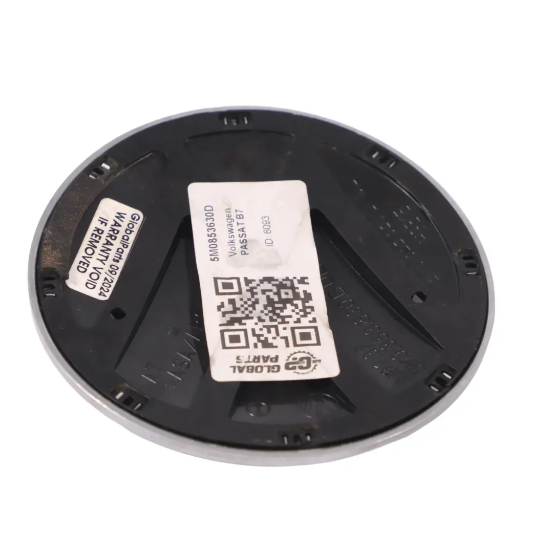 Emblema Maletero Tapa Trasera Portón Trasero para Volkswagen Passat B7 con número de pieza 5M0853630D Volkswagen Passat B7 Emblema Maletero Tapa Trasera Portón Trasero - SKU 5M0853630D - Número de pieza 5M0853630D