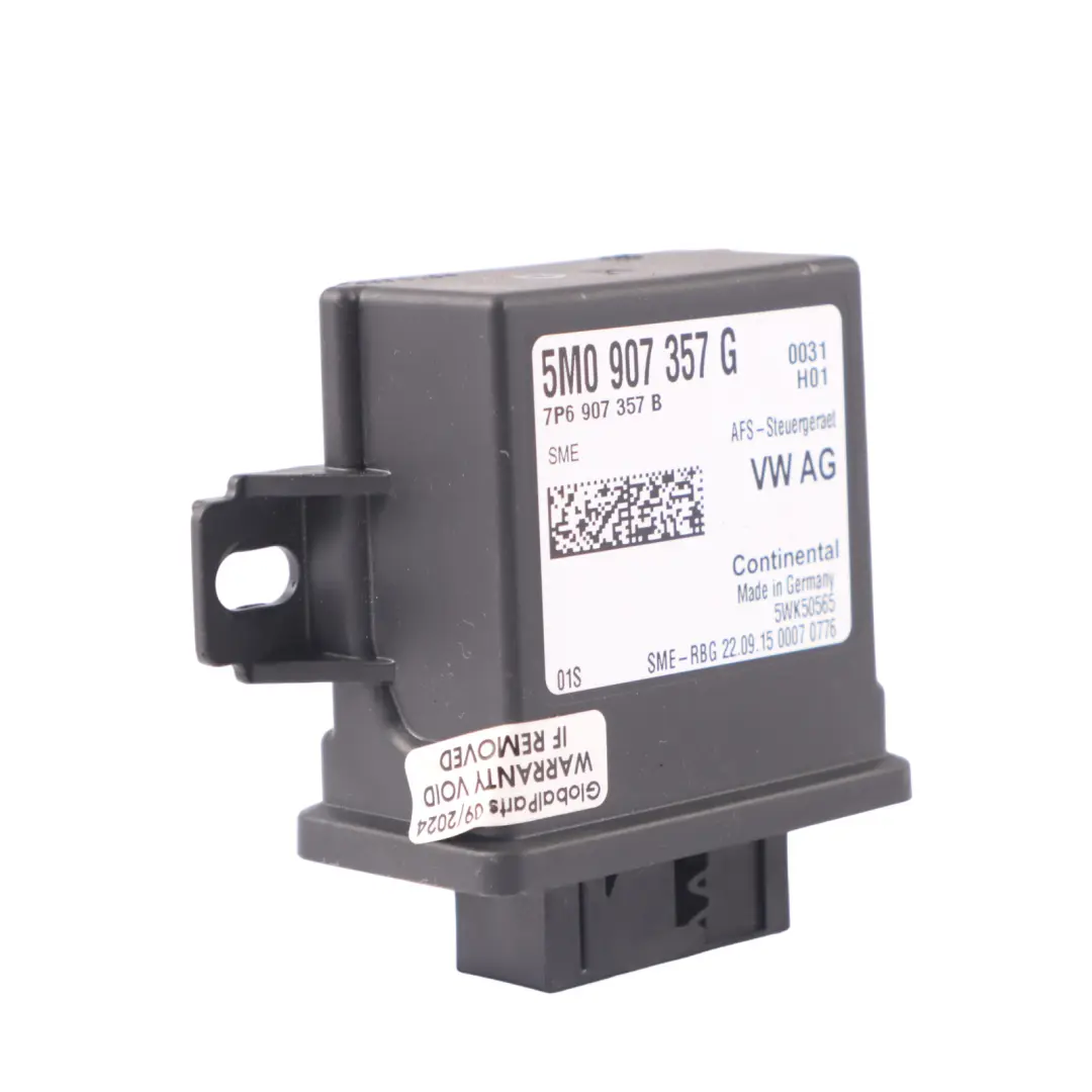 Audi Q3 8U Headlight Range Control Unit Module ECU - SKU 5M0907357G - Part number 5M0907357G