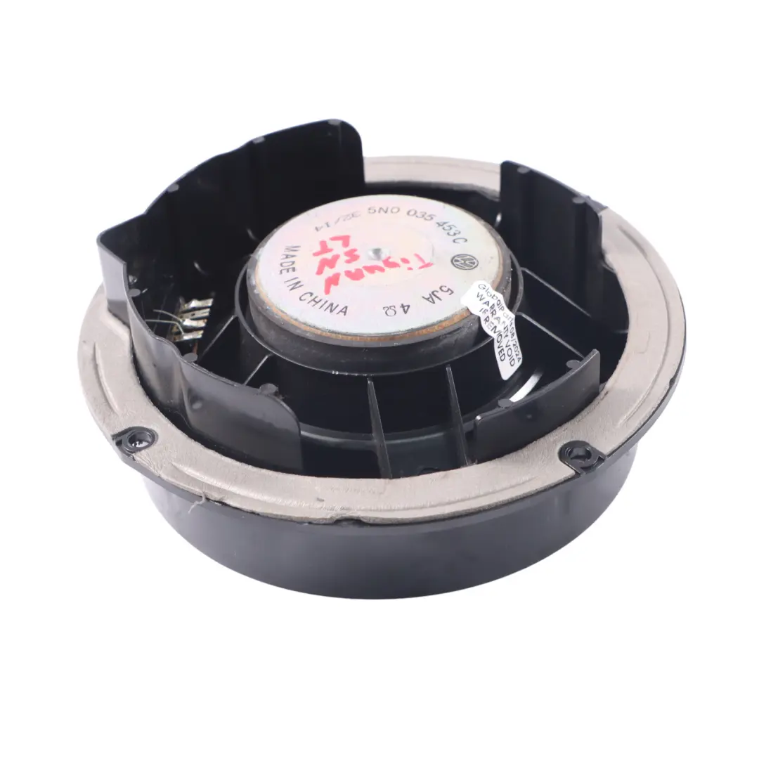 Door Speaker Rear Left Right N/O/S Sound Unit to Volkswagen VW Tiguan 5N with Part number 5N0035453C Volkswagen VW Tiguan 5N Door Speaker Rear Left Right N/O/S Sound Unit - SKU 5N0035453C - Part number 5N0035453C