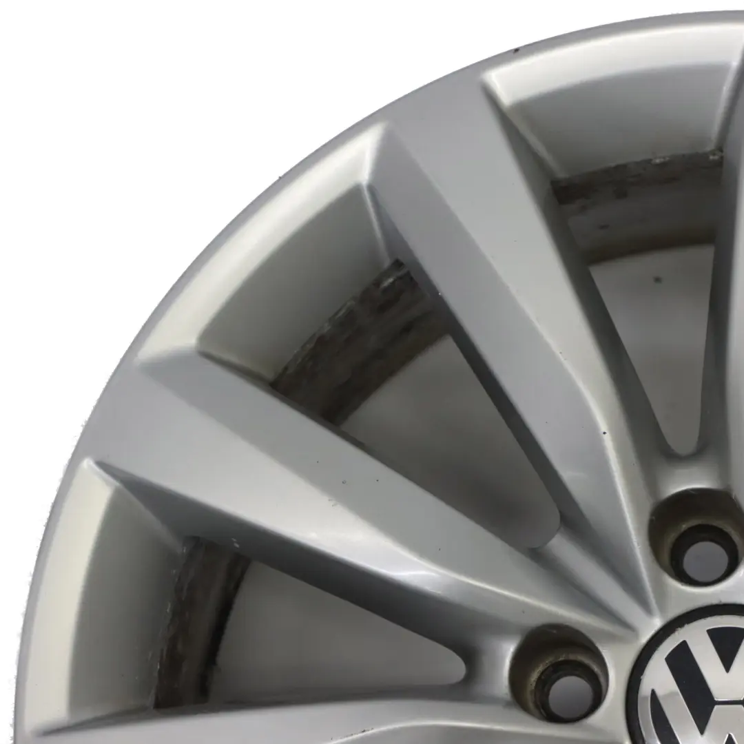 Volkswagen Tiguan 5N Silver Alloy Wheel Rim 17" ET:43 7J 5N0601025AH - SKU 5N0601025AH-1 - Part number 5N0601025AH-1