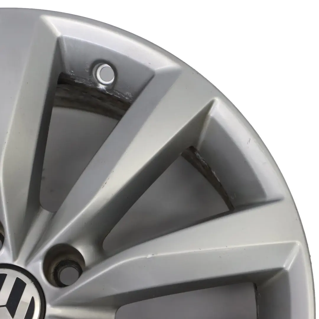 Volkswagen Tiguan 5N Silver Alloy Wheel Rim 17" ET:43 7J 5N0601025AH - SKU 5N0601025AH-1 - Part number 5N0601025AH-1