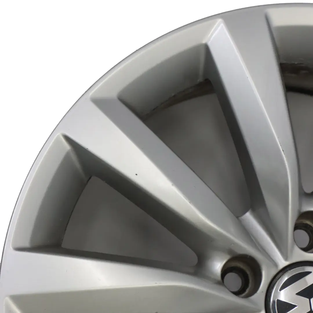 Volkswagen Tiguan 5N Cerchio Lega Argento 17" ET:43 7J 5N0601025AH - SKU 5N0601025AH-1 - Numero di parte 5N0601025AH-1