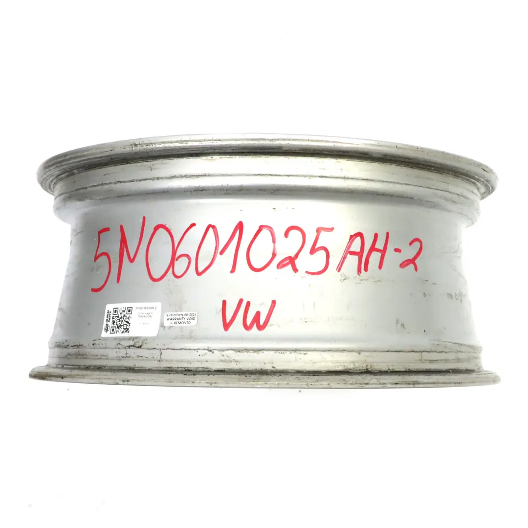 Volkswagen Tiguan 5N Cerchio Lega Argento 17" ET:43 7J - SKU 5N0601025AH-2 - Numero di parte 5N0601025AH