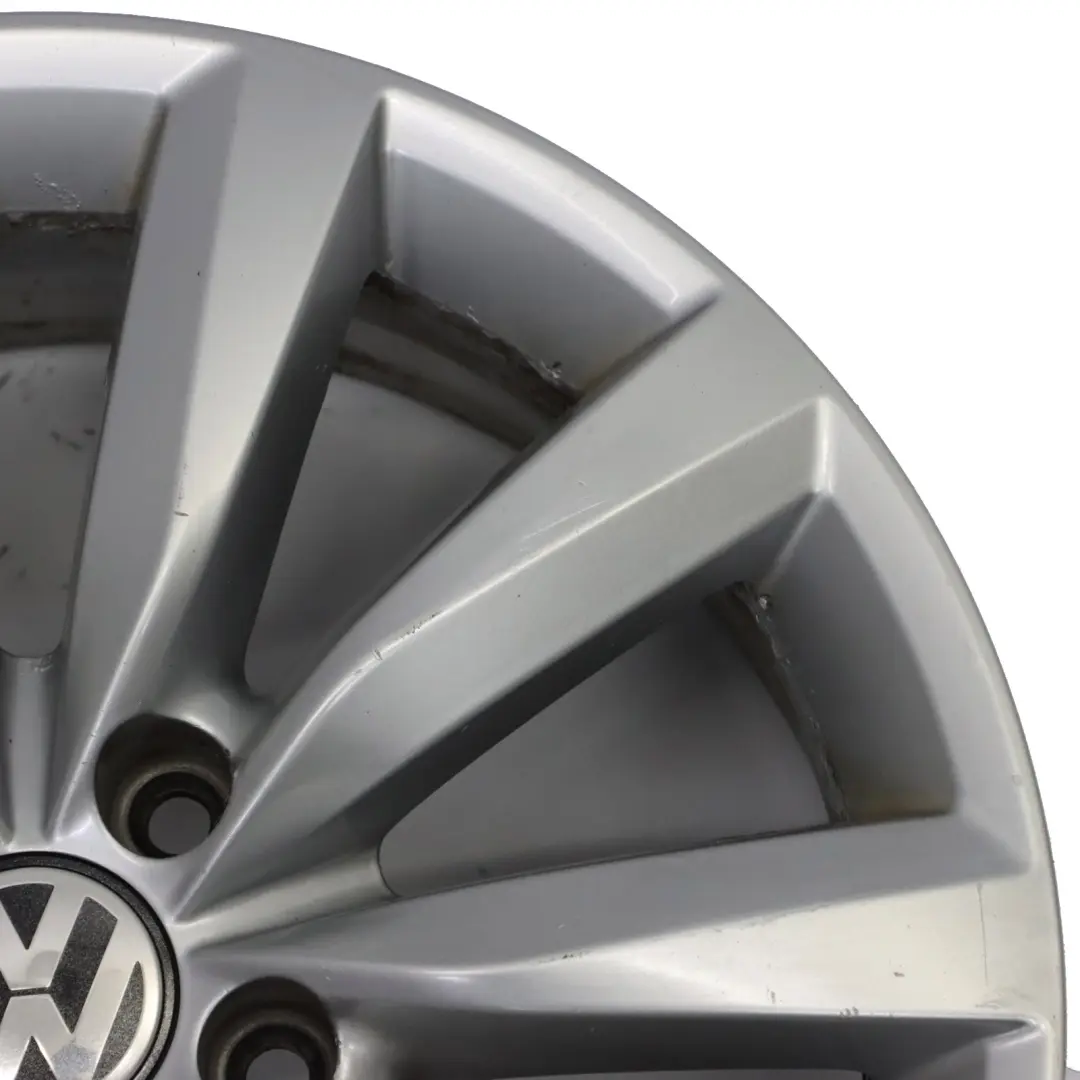 Volkswagen Tiguan 5N Silver Alloy Wheel Rim 17" ET:43 7J - SKU 5N0601025AH-2 - Part number 5N0601025AH