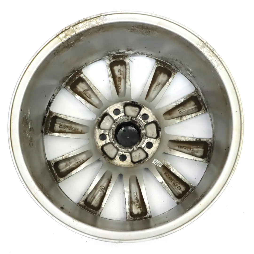 Volkswagen Tiguan 5N Silver Alloy Wheel Rim 17" ET:43 7J - SKU 5N0601025AH-2 - Part number 5N0601025AH