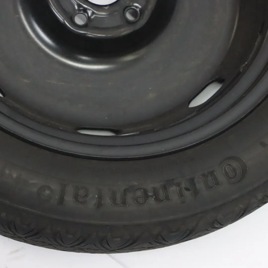 Ersatzrad Stahlfelge R18 Reifen 145/80 für Volkswagen Tiguan 5N mit Teilenummer 5N0601027E Volkswagen Tiguan 5N Ersatzrad Stahlfelge R18 Reifen 145/80 - SKU 5N0601027E - Teilenummer 5N0601027E