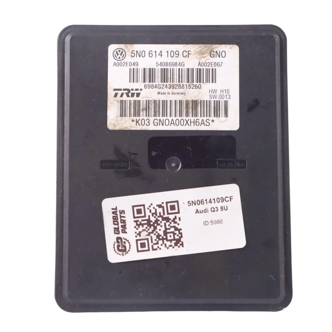 ABS Pompa Ruota Frenata Unità Di Controllo Modulo per Audi Q3 8U con numero di parte 5N0614109CF Audi Q3 8U ABS Pompa Ruota Frenata Unità Di Controllo Modulo - SKU 5N0614109CF - Numero di parte 5N0614109CF