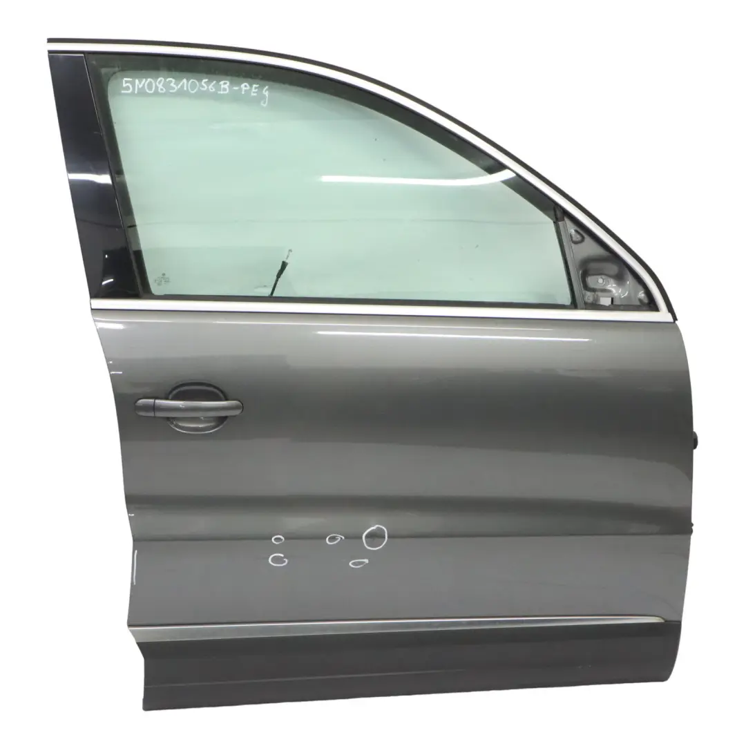 Volkswagen VW Tiguan 5N Door Front Right O/S Side Door Pepper Grey - D7R - SKU 5N0831056B-PEG - Part number 5N0831056B