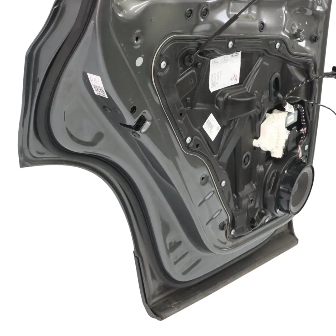Volkswagen VW Tiguan 5N Porta Posteriore Sinistra Grigio Pepe Metallizzato - D7R - SKU 5N0833055A-PEG - Numero di parte 5N0833055A
