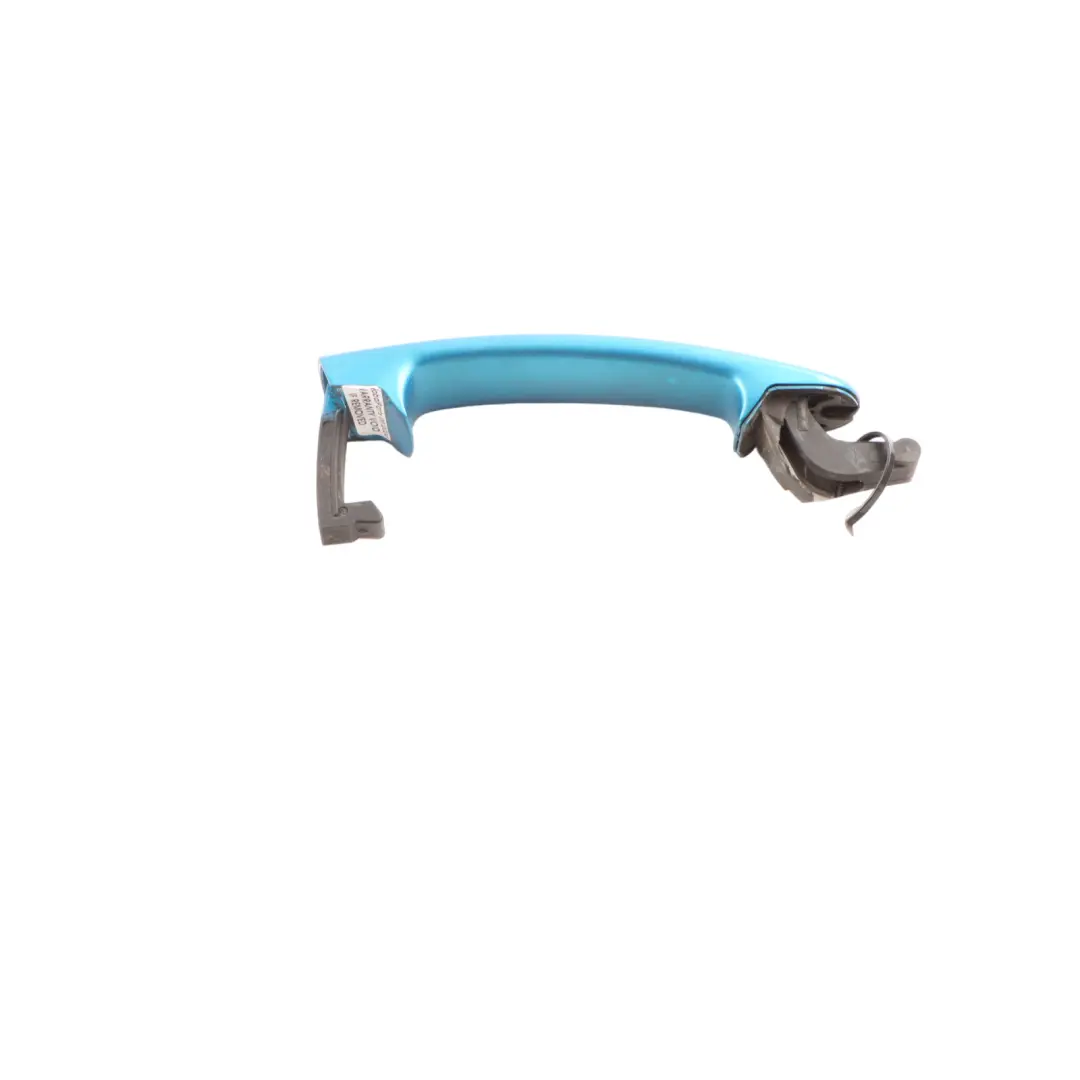 Seat Ibiza 6J Door Grab Handle Front Left Rear Exterior Trim Cover Alor Blue W5N - SKU 5N0837205M-ALO - Part number 5N0837205M