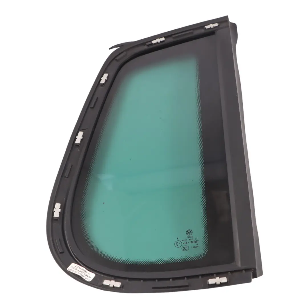 Trasero Derecho Cuarto Ventana Vidrio AS3 para VW Volkswagen Tiguan 5N con número de pieza 5N0845042S VW Volkswagen Tiguan 5N Trasero Derecho Cuarto Ventana Vidrio AS3 - SKU 5N0845042S - Número de pieza 5N0845042S