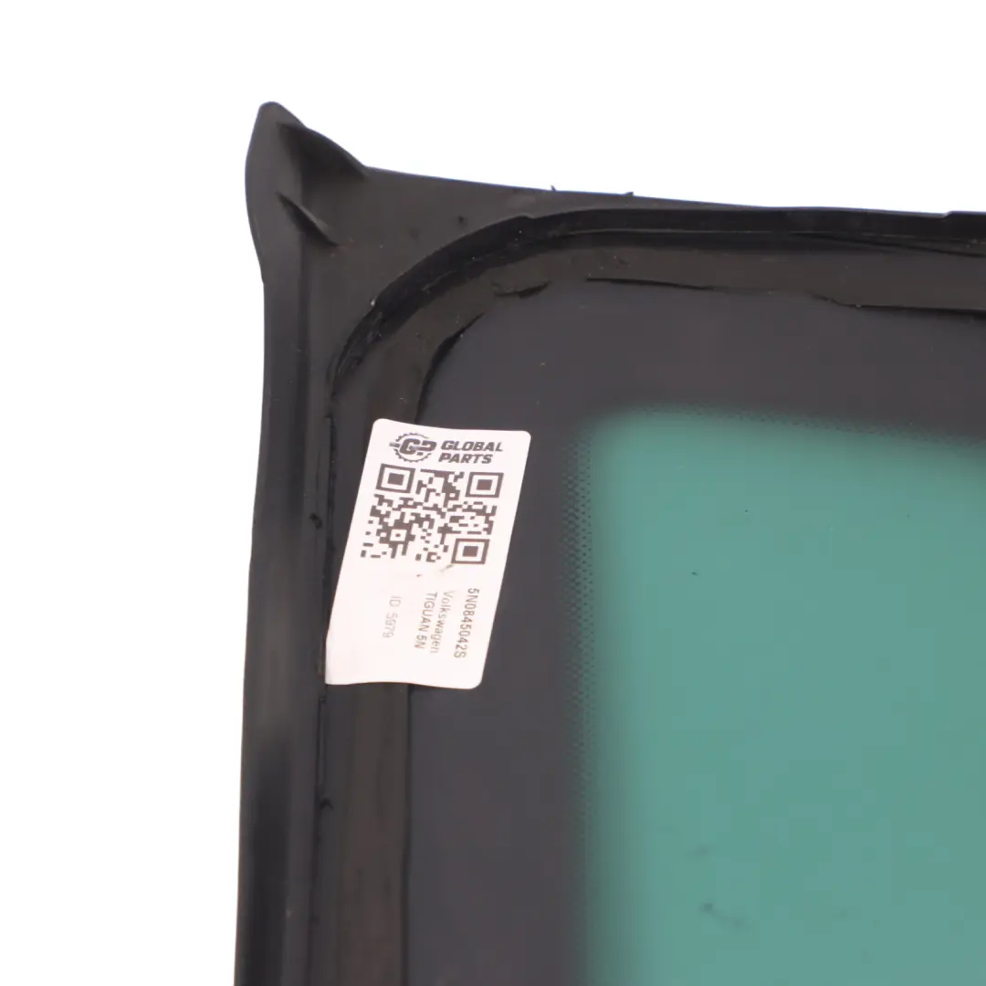 VW Volkswagen Tiguan 5N Trasero Derecho Cuarto Ventana Vidrio AS3 - SKU 5N0845042S - Número de pieza 5N0845042S