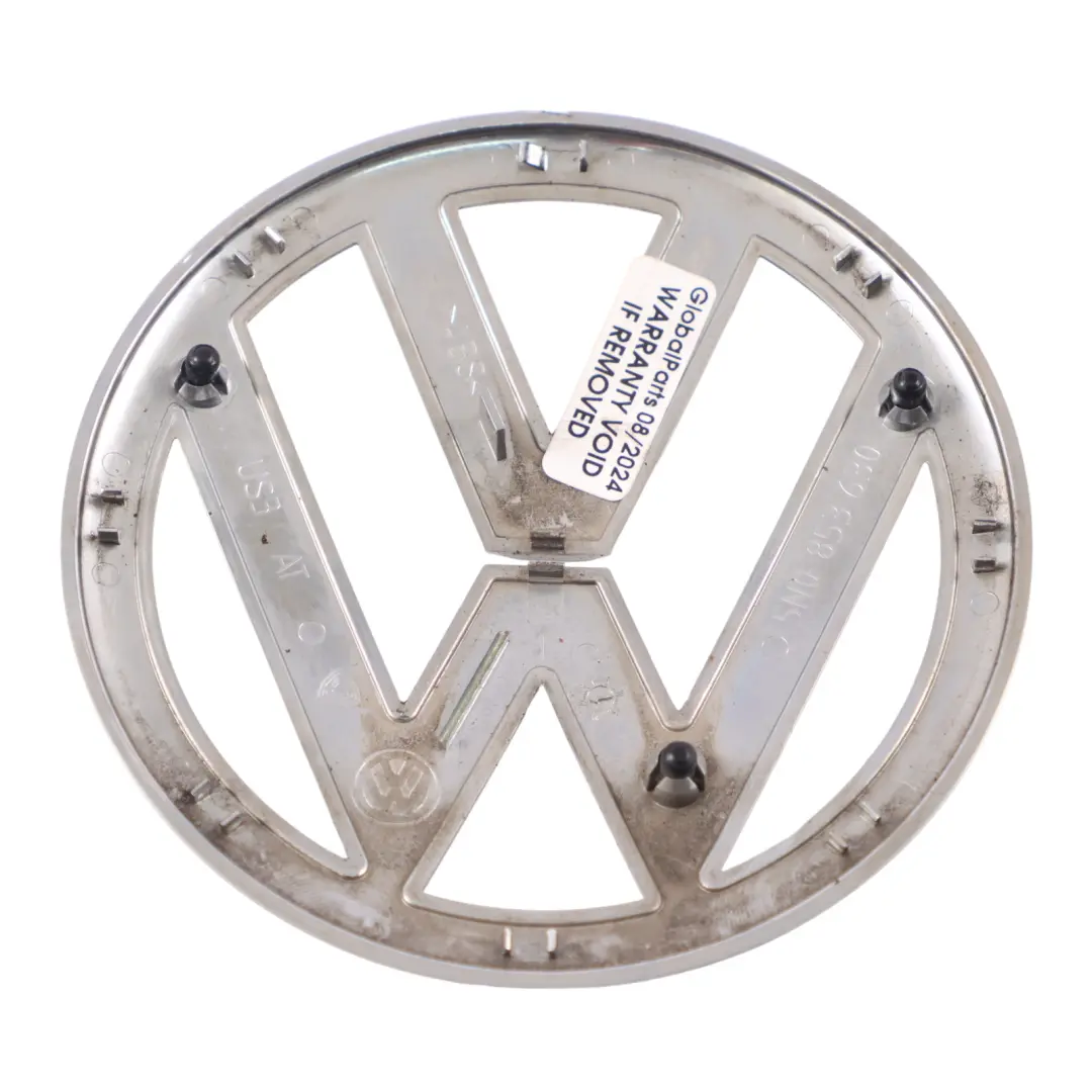 Volkswagen Tiguan 5N Trunk Lid Emblem Boot Logo Rear Badge 7P6853630 - SKU 5N0853630 - Part number 5N0853630