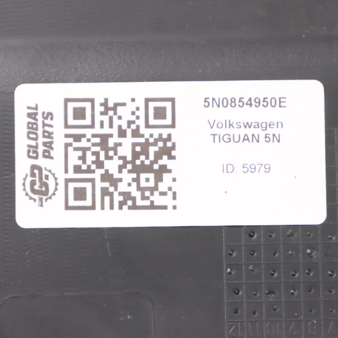 Volkswagen Tiguan 5N Panneau Moulage Porte Arrière Droit - SKU 5N0854950E - Numéro de pièce 5N0854950E