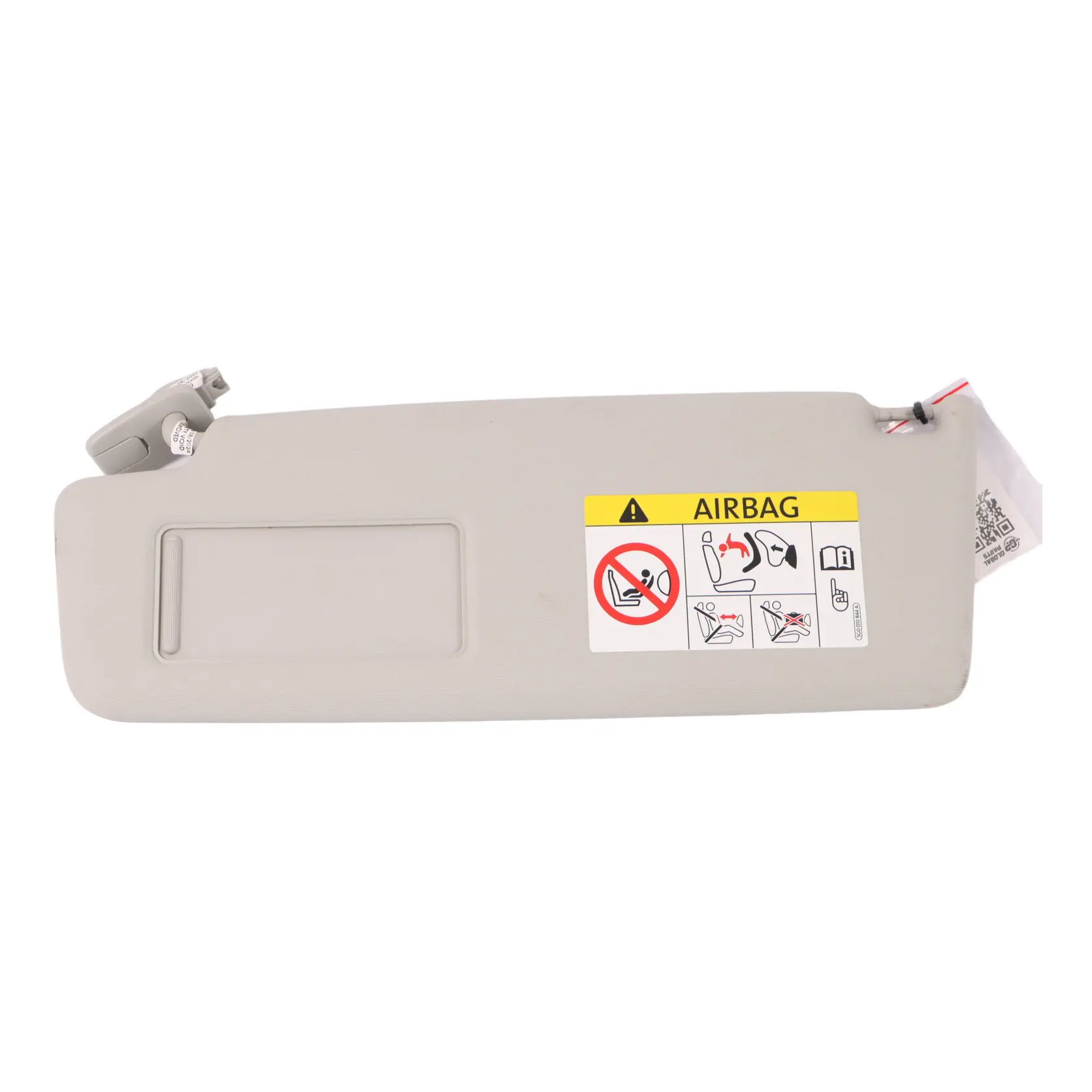 Volkswagen Tiguan 5N Visiera parasole sinistra Specchio Grigio 5N0857551R