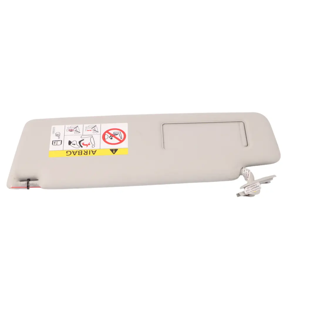 Parasol Izquierdo Panel Espejo Gris Volkswagen Tiguan 5N - SKU 5N0857551R - Número de pieza 5N0857551R