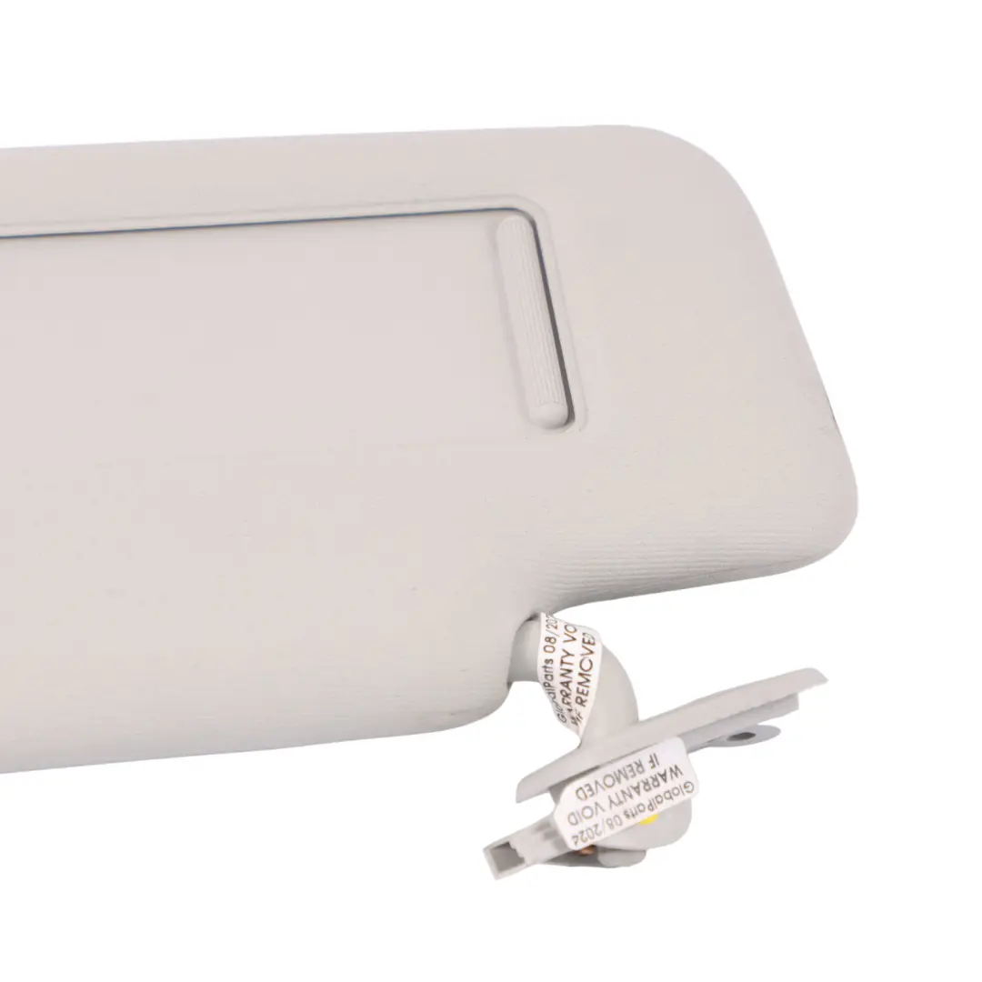 Sun Visor Left N/S Sunvisor Mirror Panel Grey Volkswagen Tiguan 5N - SKU 5N0857551R - Part number 5N0857551R