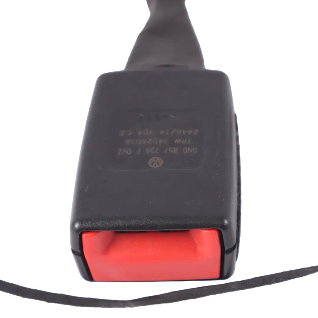Buckle Front Right O/S Latch Catch to Volkswagen Tiguan 5N Seat with Part number 5N0857756K Volkswagen Tiguan 5N Seat Buckle Front Right O/S Latch Catch - SKU 5N0857756K - Part number 5N0857756K