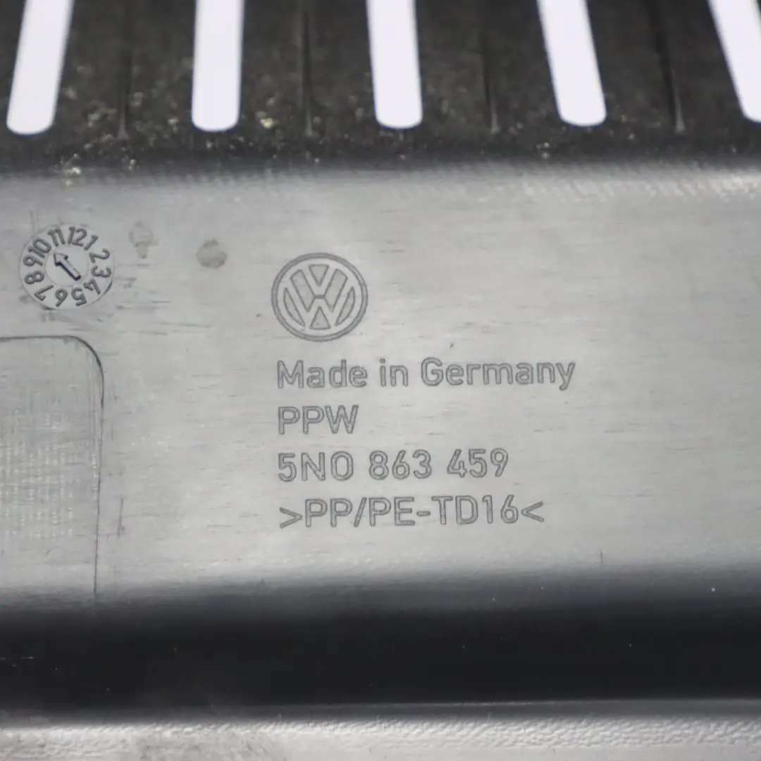 VW Tiguan 5N Kofferraum hinten Laden Schweller Abdeckung Panel - SKU 5N0863459 - Teilenummer 5N0863459