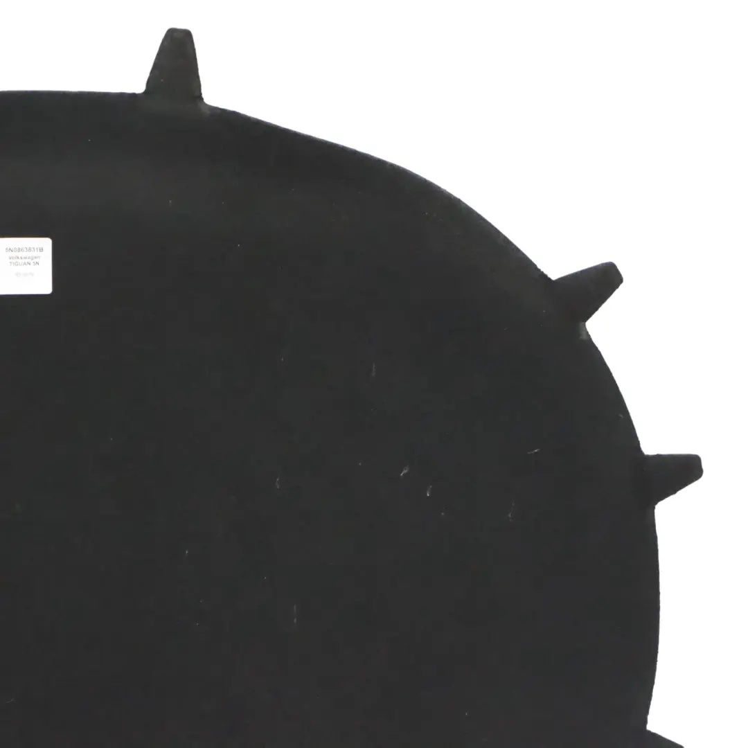 Volkswagen Tiguan 5N Hood Bonnet Insulation Panel Trim Covering - SKU 5N0863831B - Part number 5N0863831B