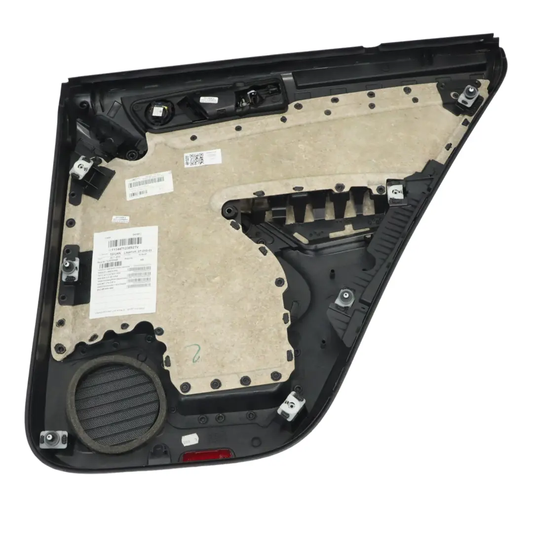 Door Card Cover Rear Left N/S Panel Leather Cloth to Volkswagen Tiguan 5N with Part number 5N0867211P Volkswagen Tiguan 5N Door Card Cover Rear Left N/S Panel Leather Cloth - SKU 5N0867211P - Part number 5N0867211P