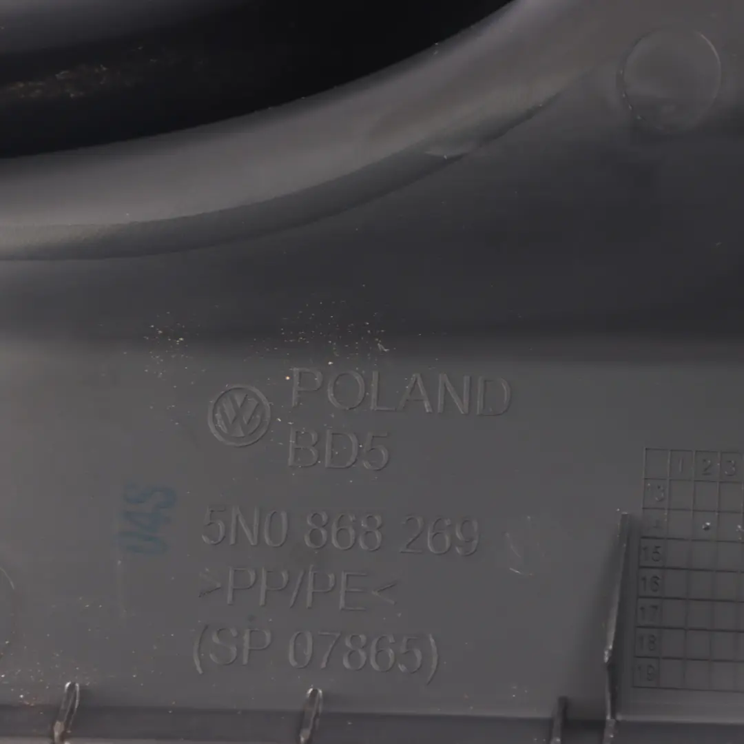 Listwa Osłona Progu Progowa Lewy Tył do Volkswagen Tiguan 5N o numerze 5N0868269 Volkswagen Tiguan 5N Listwa Osłona Progu Progowa Lewy Tył - SKU 5N0868269 - Numer Części 5N0868269