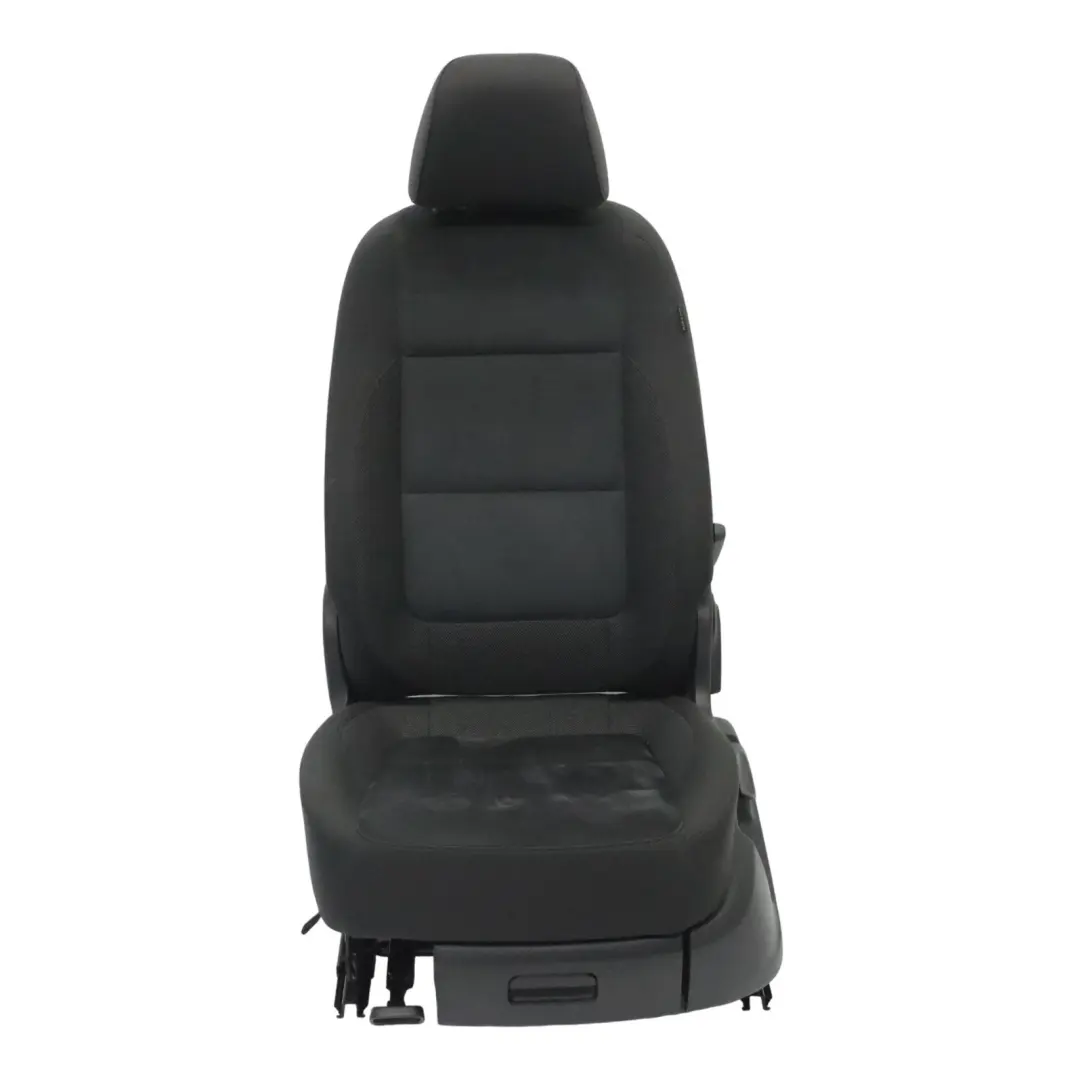VW Volkswagen Tiguan 5N Front Left N/S Seat Black Titan Fabric Cloth Interior - SKU 5N0881805GF-1 - Part number 5N0881805GF