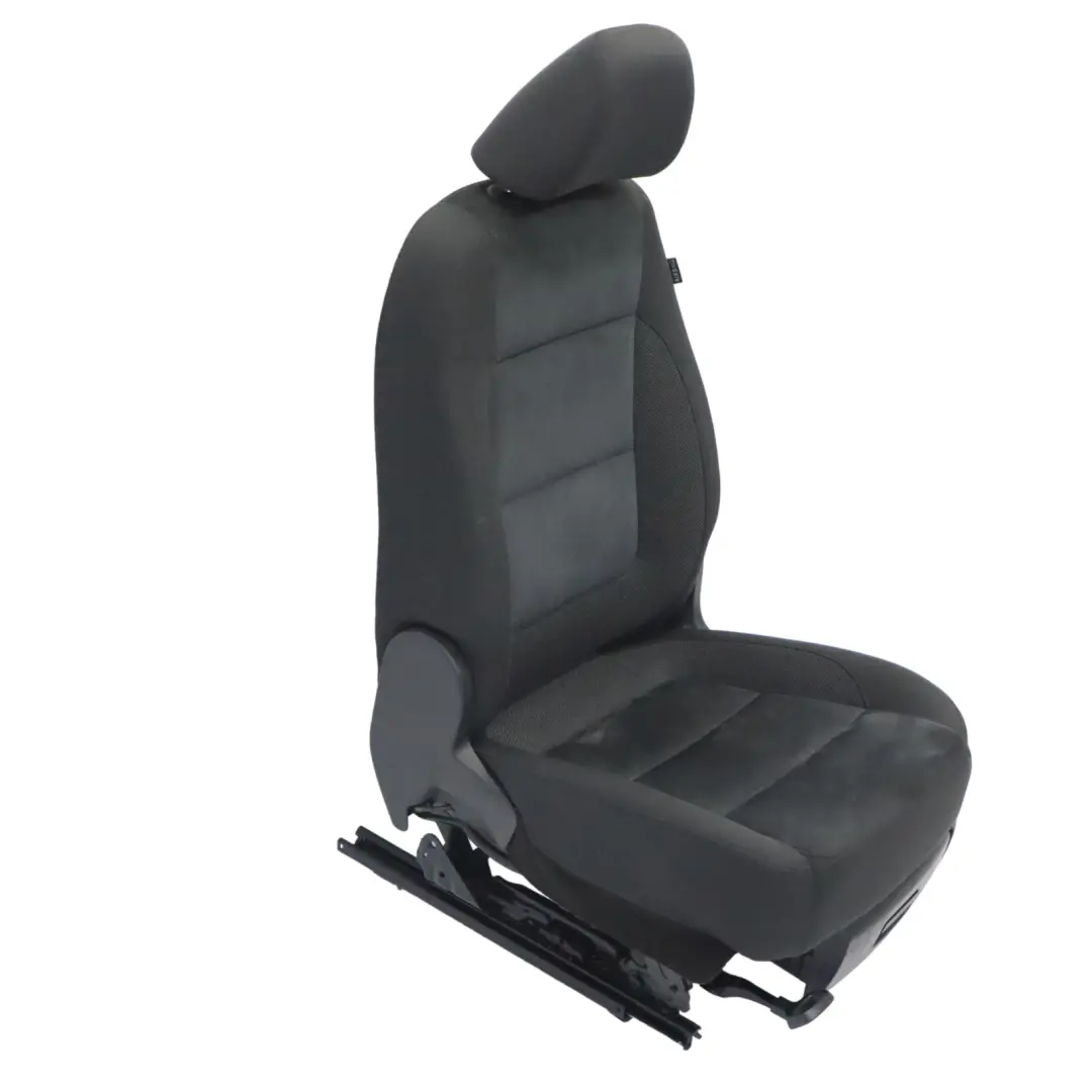 VW Volkswagen Tiguan 5N Front Left N/S Seat Black Titan Fabric Cloth Interior - SKU 5N0881805GF-1 - Part number 5N0881805GF