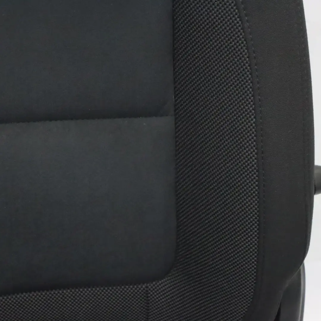 VW Volkswagen Tiguan 5N Front Left N/S Seat Black Titan Fabric Cloth Interior - SKU 5N0881805GF-1 - Part number 5N0881805GF