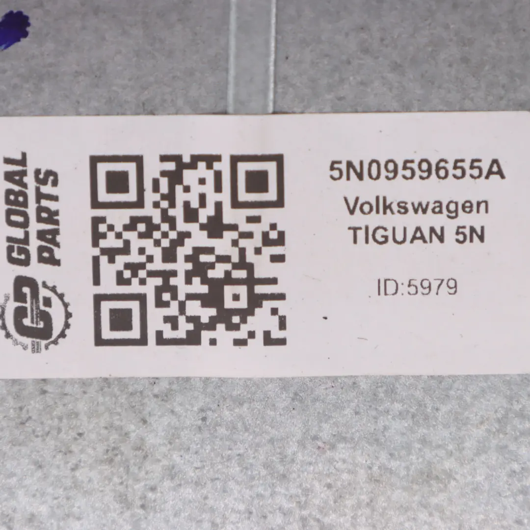 Modulo aria Unità di controllo Modulo ECU per Volkswagen Tiguan 5N con numero di parte 5N0959655A Volkswagen Tiguan 5N Modulo aria Unità di controllo Modulo ECU - SKU 5N0959655A - Numero di parte 5N0959655A