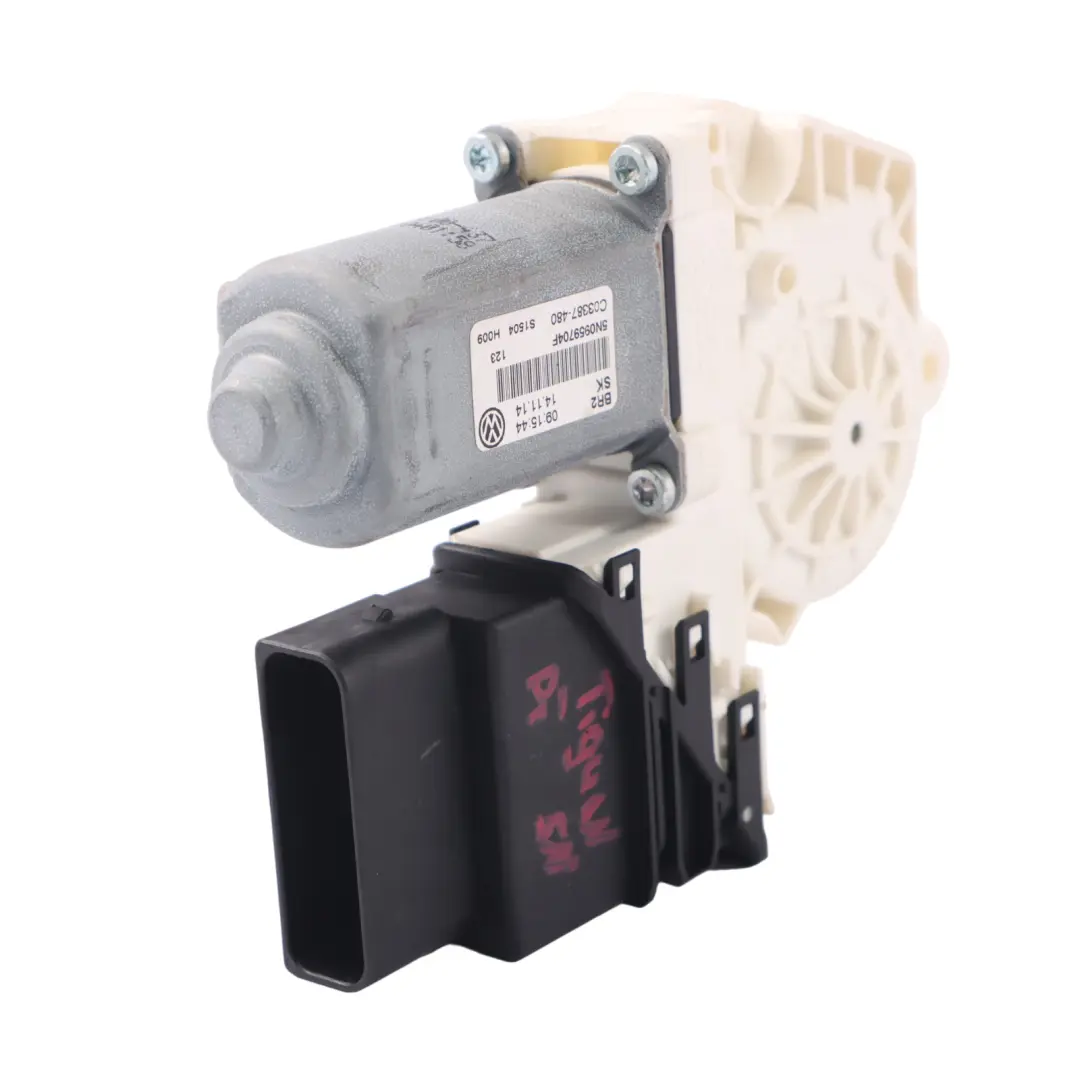 Türfensterheber Motor Elektrisch Hinten Rechts für Volkswagen Tiguan 5N mit Teilenummer 5N0959704F Volkswagen Tiguan 5N Türfensterheber Motor Elektrisch Hinten Rechts - SKU 5N0959704F - Teilenummer 5N0959704F