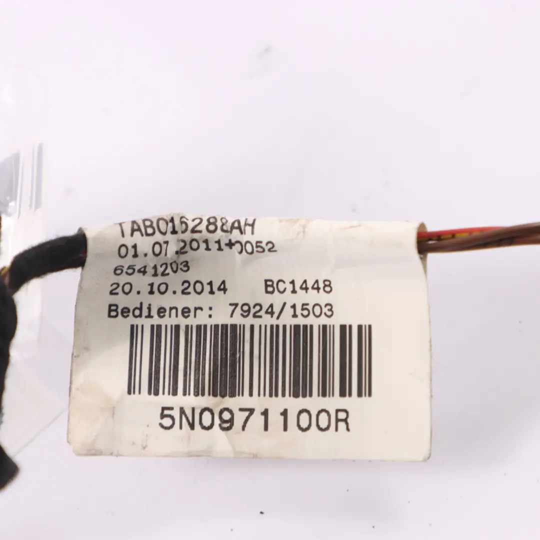 Schiebedachverkabelung Volkswagen VW Tiguan 5N Dachmotor Kabelbaum für mit Teilenummer 5N0971100R Schiebedachverkabelung Volkswagen VW Tiguan 5N Dachmotor Kabelbaum - SKU 5N0971100R - Teilenummer 5N0971100R