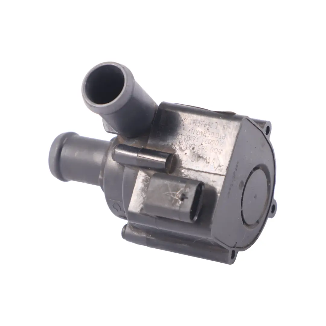 Audi Q3 8U pompa dell'acqua ausiliaria valvola elettrica unità - SKU 5Q0121591AB - Numero di parte 5Q0121591AB