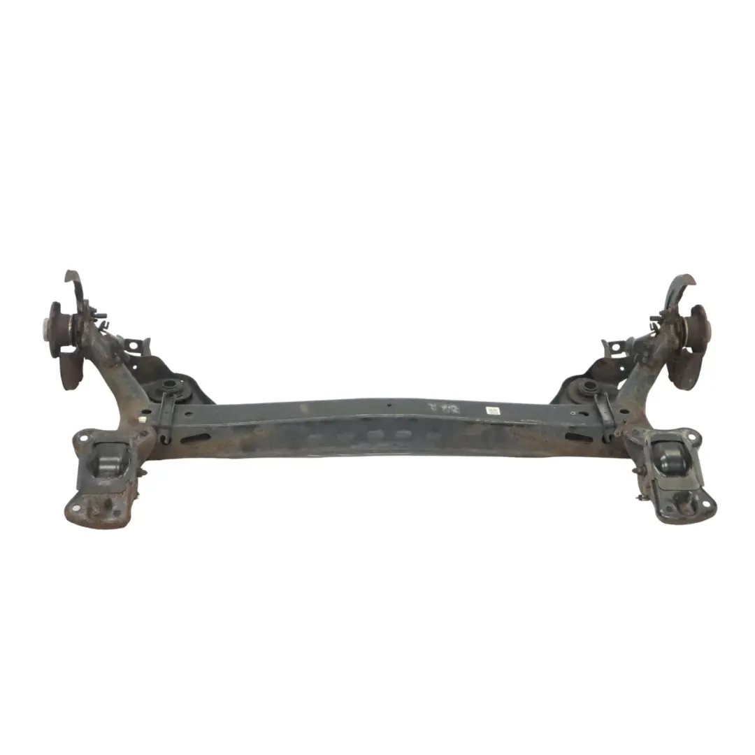 Axle Suspension Cradle Subframe Carrier Cross Member to Audi A3 8V Rear with Part number 5Q0501049AT Audi A3 8V Rear Axle Suspension Cradle Subframe Carrier Cross Member - SKU 5Q0501049AT - Part number 5Q0501049AT