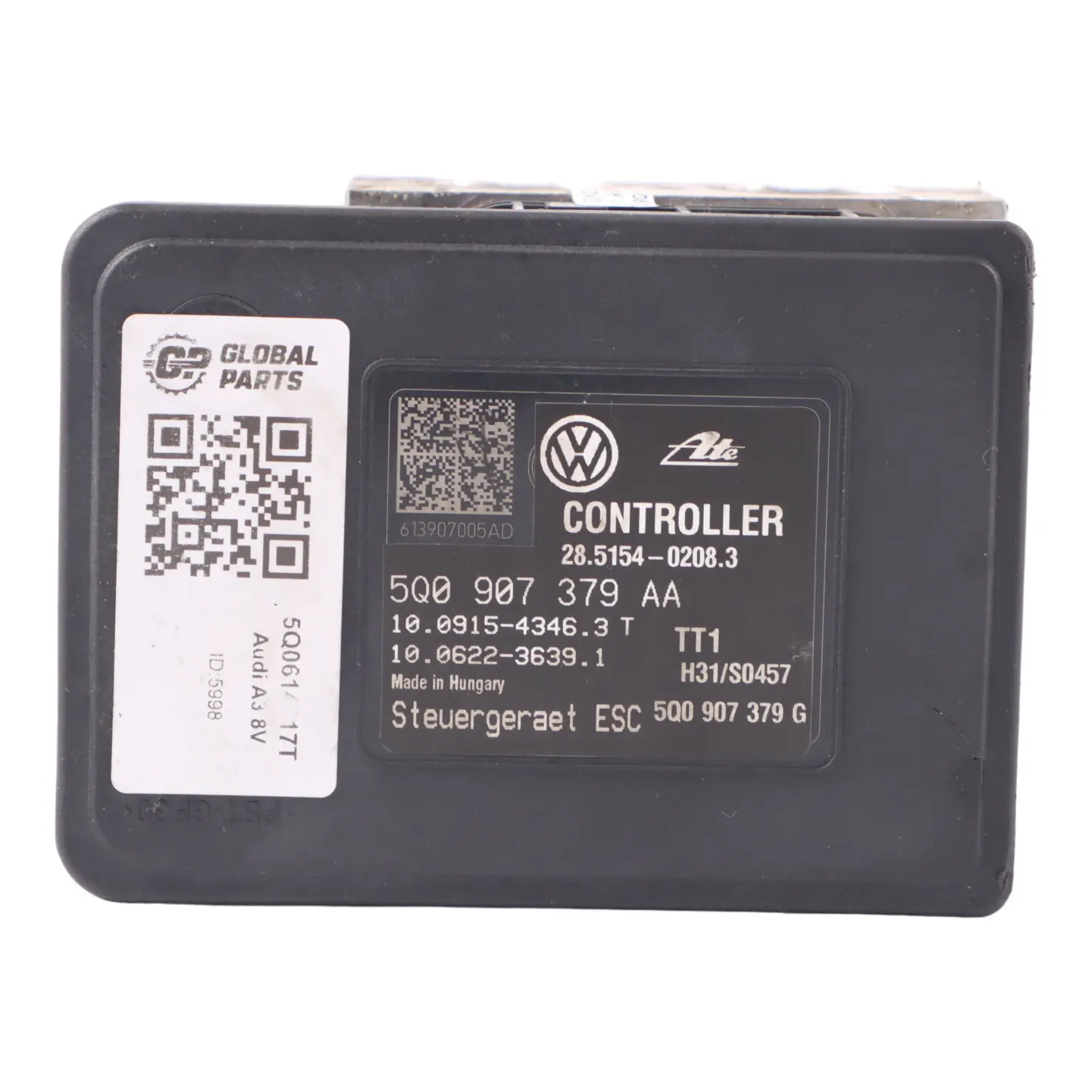 Audi A3 8V ABS Modulateur Pompe Module Contrôle Unité Hydraulique 5Q0614517T