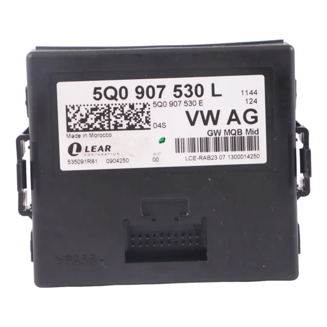 Gateway Unidad de Control Módulo para Volkswagen Golf Mk7 con número de pieza 5Q0907530L Volkswagen Golf Mk7 Gateway Unidad de Control Módulo - SKU 5Q0907530L - Número de pieza 5Q0907530L