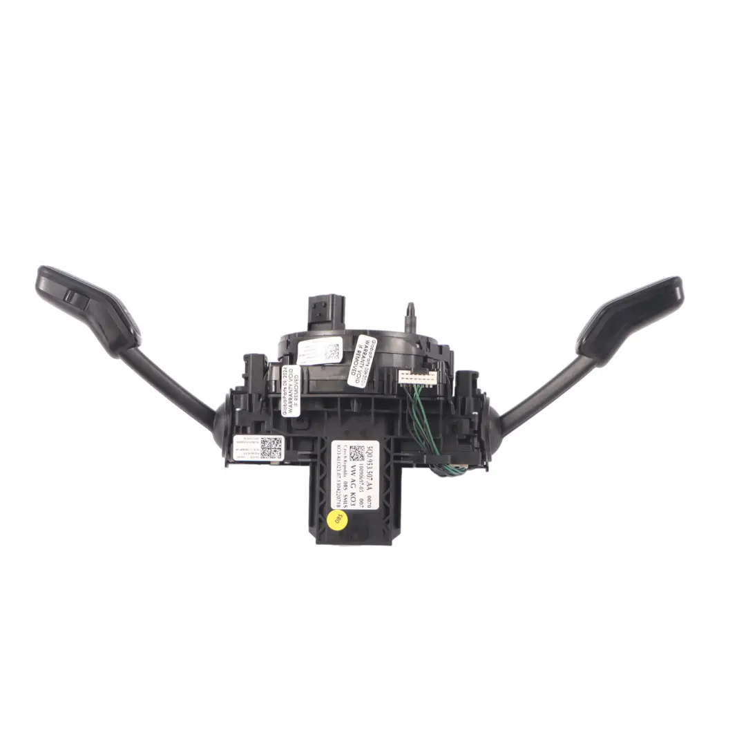 Interruptor Columna Dirección Limpiaparabrisas para Volkswagen Golf Mk7 con número de pieza 5Q0953507AA Volkswagen Golf Mk7 Interruptor Columna Dirección Limpiaparabrisas - SKU 5Q0953507AA - Número de pieza 5Q0953507AA