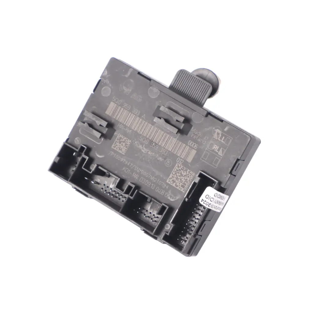 Audi A3 8V Modulo blocco della porta centrale ECU - SKU 5Q0959393 - Numero di parte 5Q0959393