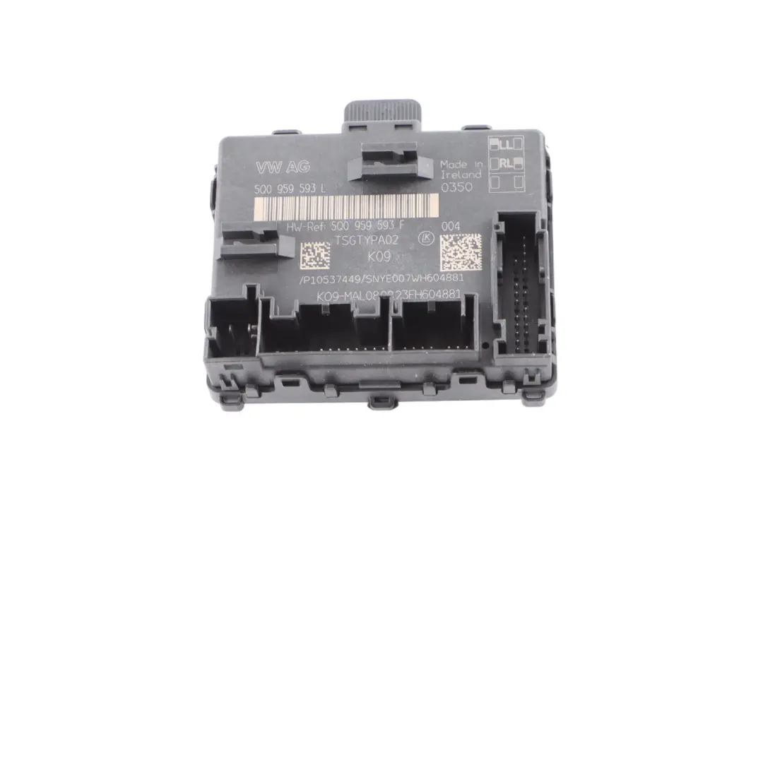 Mk8 Modulo Porta Anteriore Destra Unità Controllo ECU per Volkswagen Golf con numero di parte 5Q0959593F Volkswagen Golf Mk8 Modulo Porta Anteriore Destra Unità Controllo ECU - SKU 5Q0959593F - Numero di parte 5Q0959593F