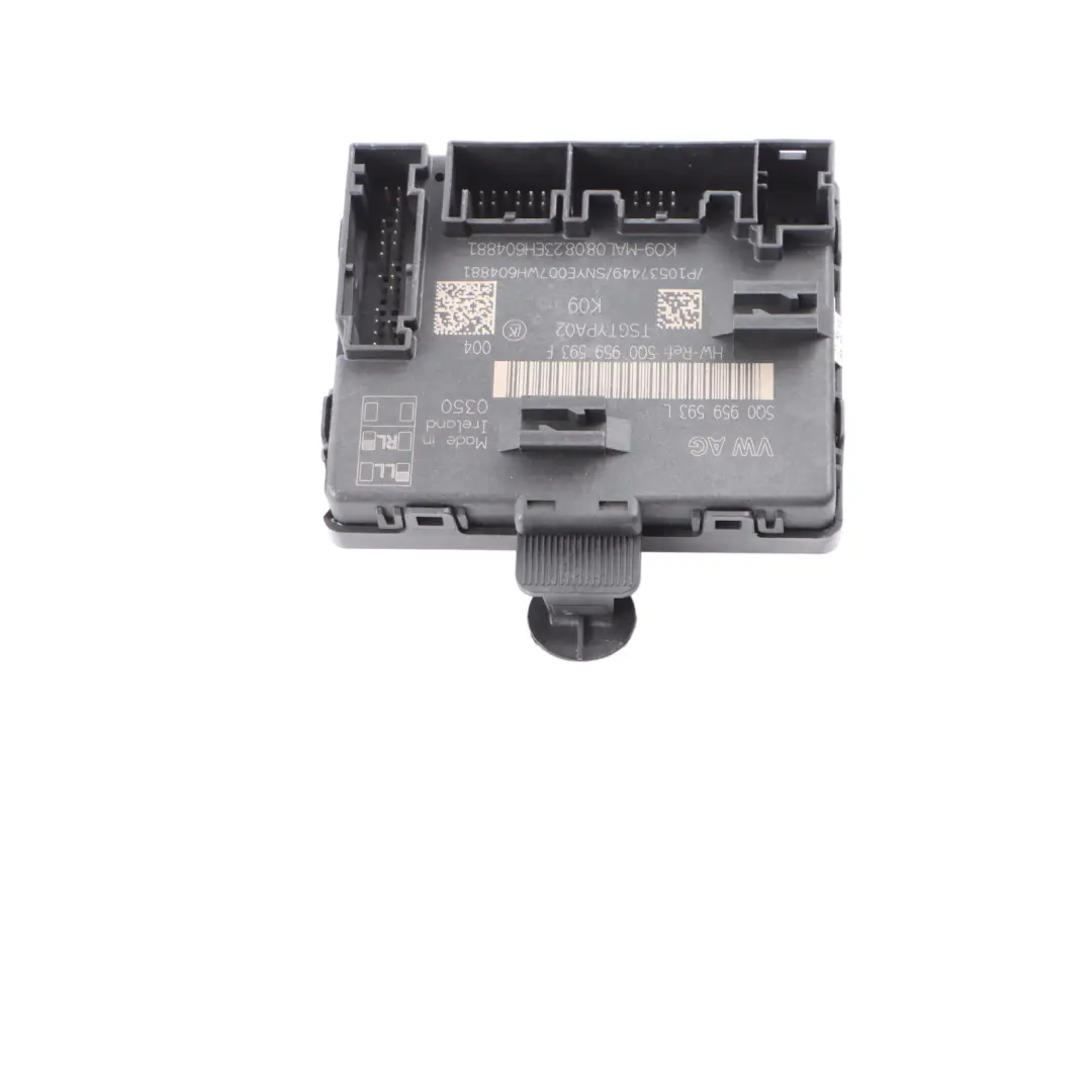 Volkswagen Golf Mk8 Modulo Porta Anteriore Destra Unità Controllo ECU - SKU 5Q0959593F - Numero di parte 5Q0959593F