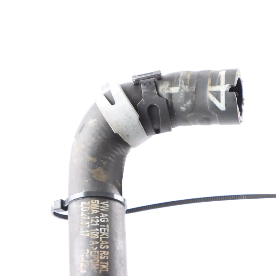 Water Pipe Hose Coolant Cooling Engine Radiator to Volkswagen Golf CD1 with Part number 5WA121109A Volkswagen Golf CD1 Water Pipe Hose Coolant Cooling Engine Radiator - SKU 5WA121109A - Part number 5WA121109A